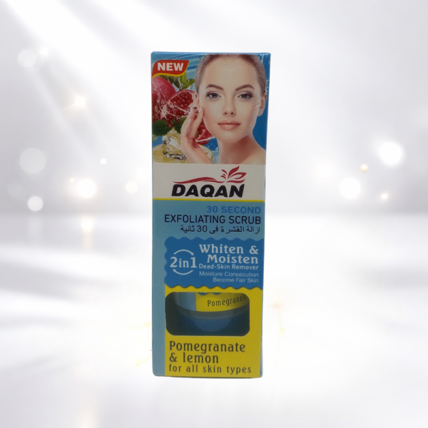 vas10 DAQAN 2in1 Exfoliating Scrub Pomegranate & Lemon