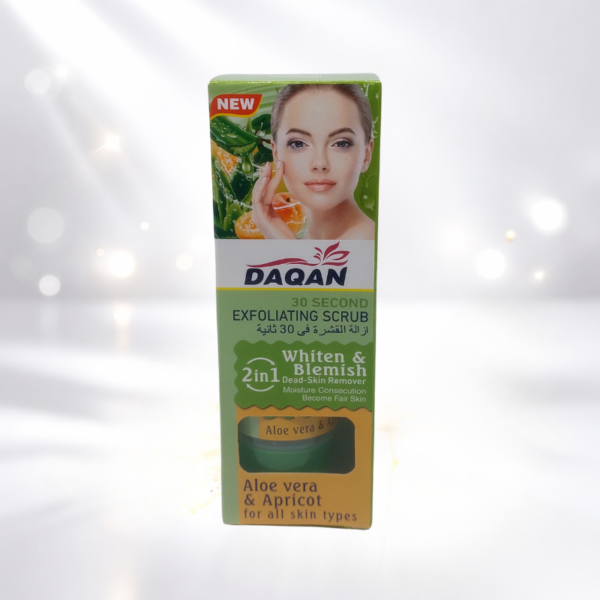 vas13 DAQAN 2in1 Exfoliating Scrub Aloe Vera & Apricot