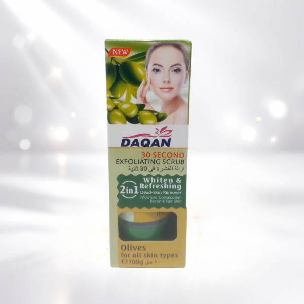 vas15 DAQAN 2in1 Exfoliating Scrub – Olives