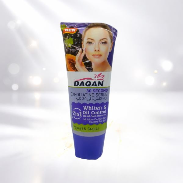 DAQAN 2in1 Exfoliating Scrub – Papaya & Grapes