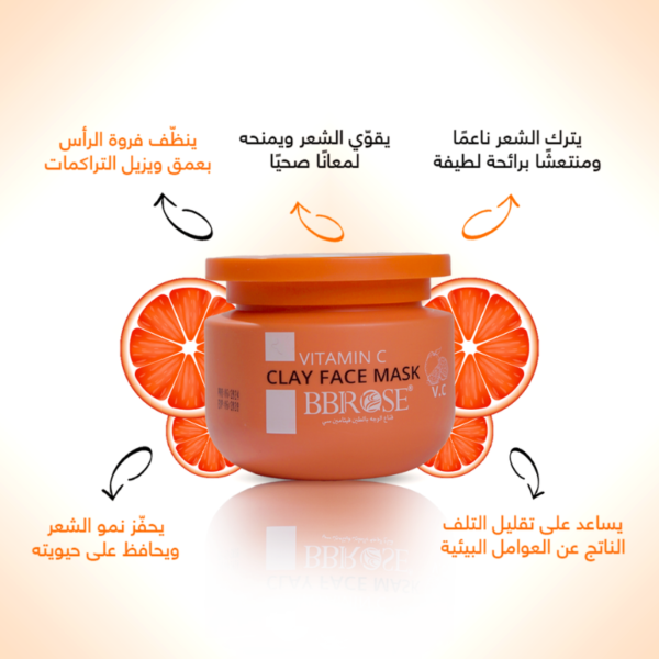 C – BBROSE Clay Face Mask