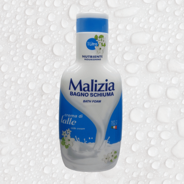 Malizia Bagno Schiuma Crema di Latte – Milk Cream Bath Foam