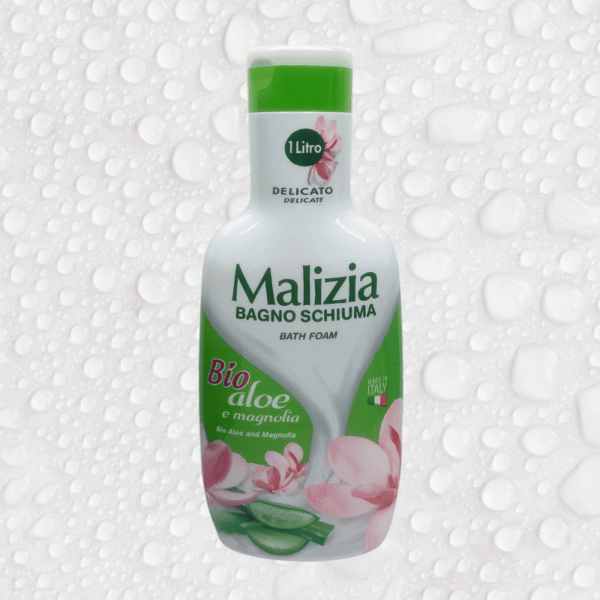 Malizia Bagno Schiuma Bio Aloe e Magnolia – Bath Foam