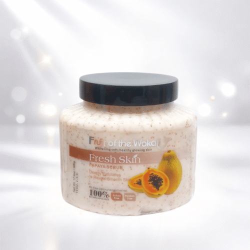 Fruit of the Wokali Fresh Skin Papaya Scrub
