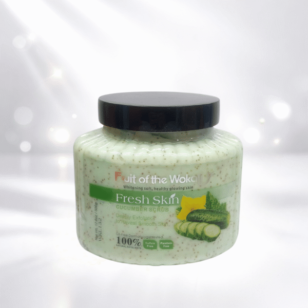 Fruit of the Wokali Fresh Skin Cucumber Scrub